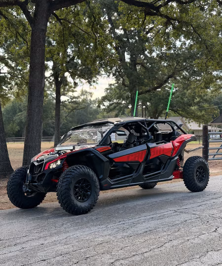 Can-Am Maverick side-by-side at Sovereign Off-Road